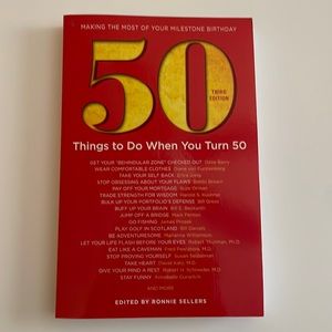 NWOT 50 things to do when you turn 50 book